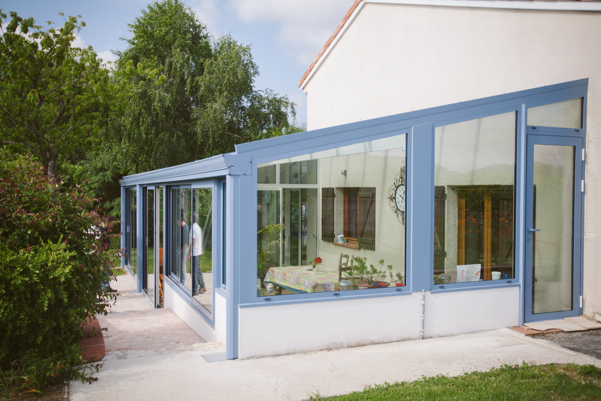 Menuiseries noires design